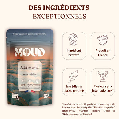 MOUD - Allié mental sans caféine