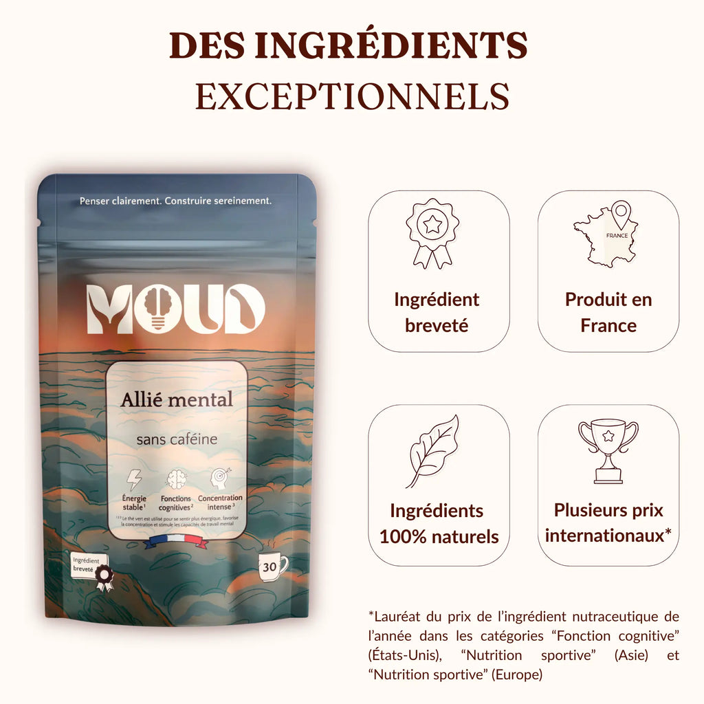 MOUD - Allié mental sans caféine